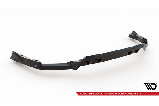Difuser Maxton Design pentru bara spate BMW X5 M F95 (dupa 2023), lac negru