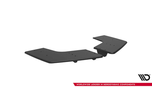 Extensii laterale Maxton Design tip Street Pro pentru bara spate Mitsubishi Lancer Evo X (2007-2015), negru mat