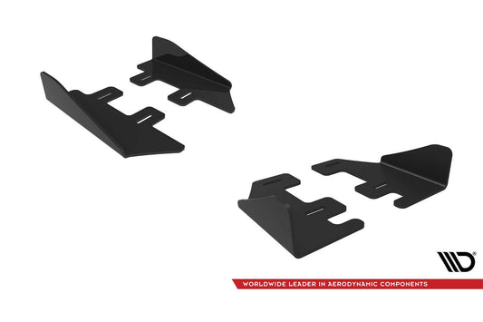 Praguri laterale Maxton Design pentru Subaru WRX STI (2014-2021), negru lucios