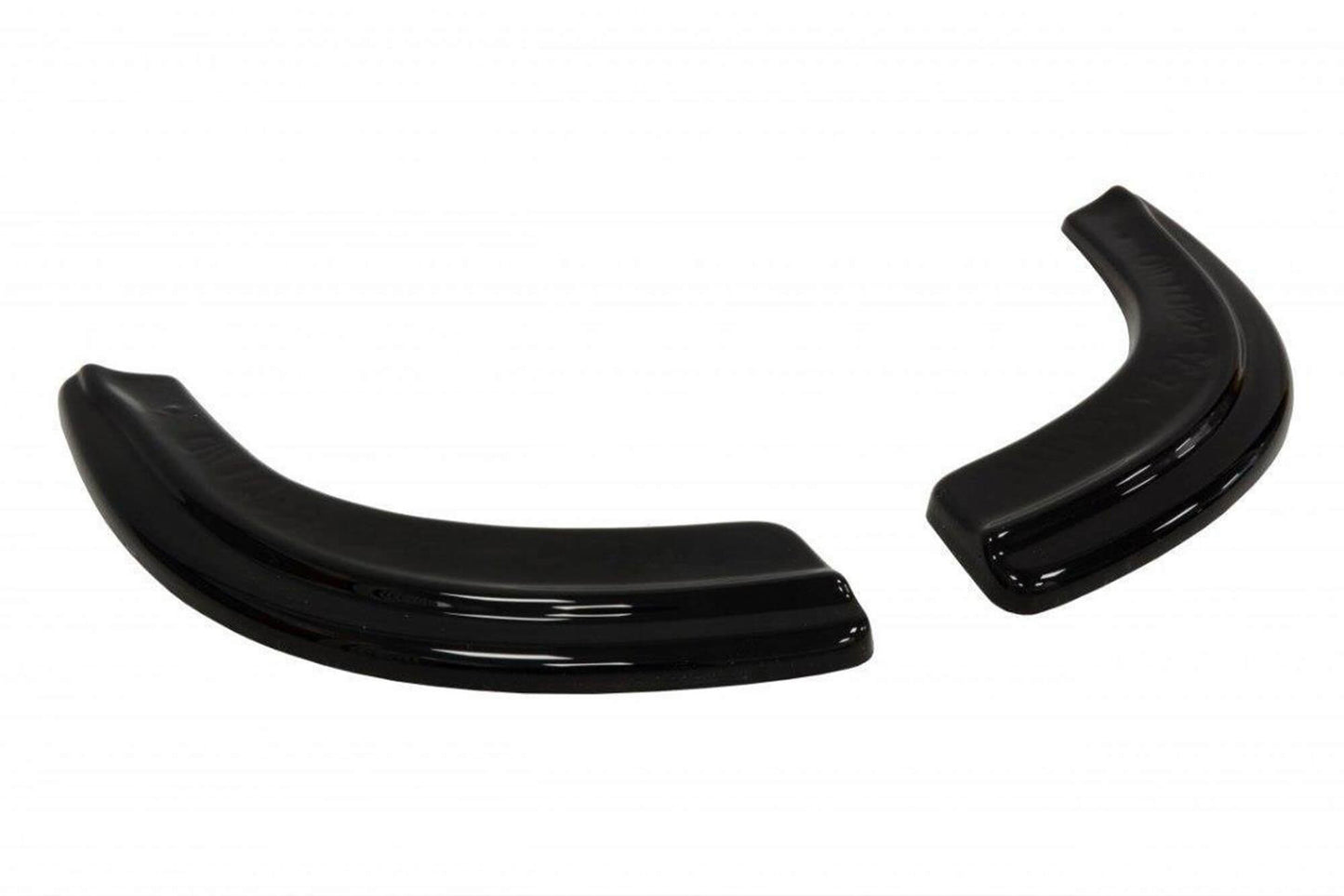 Extensii laterale Maxton Design pentru bara spate R32 la VW Golf IV (2002-2004), negru lacuit