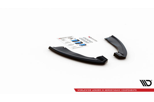 Extensii laterale Maxton Design pentru bara spate BMW X5M F85 (2014-2018), culoare carbon