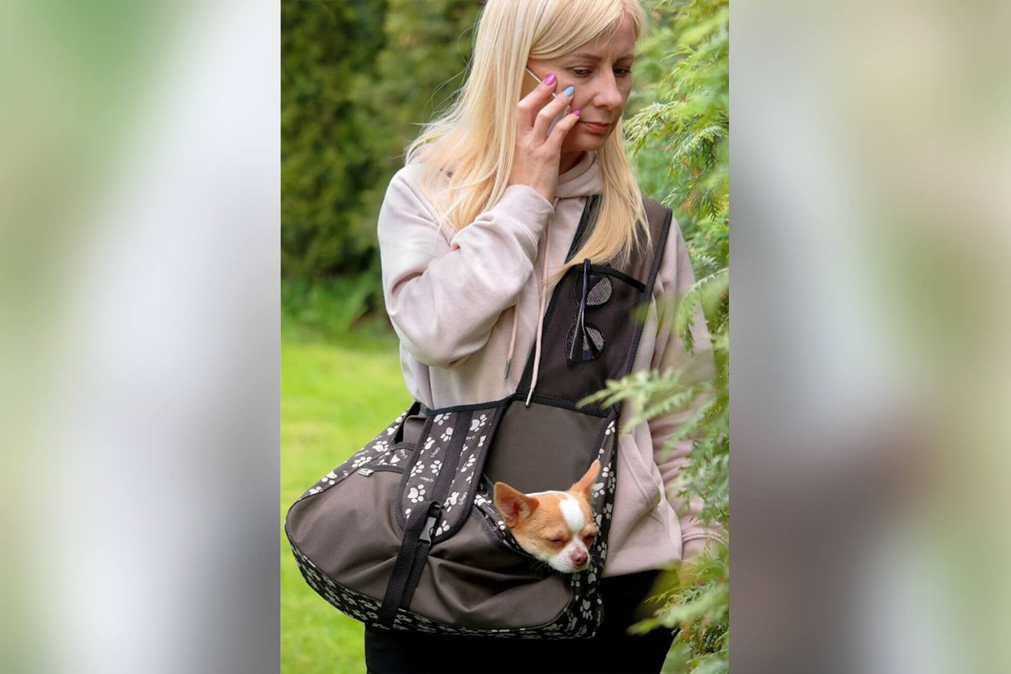 Kegel Dog Carrier, Beverly Hills series, size M, brown