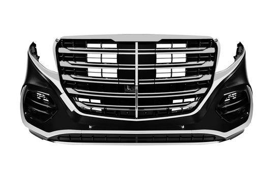 Facelift tuning package compatible with Mercedes V-Class W447 (2018-2023) for conversion to 2024+ W447