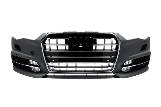 Pachet tuning compatibil cu Audi A6 (2011-2014), conversie optica la modelul A6 2015-2016