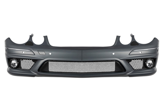 Type 63 tuning package compatible with Mercedes E-Class W211 sedan (2006-2009) with halogen