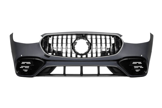 Pachet tuning tip 63 compatibil cu Mercedes S-Class W223 (dupa 2020), cu elemente finisate in crom fumuriu