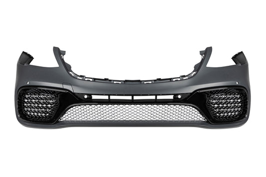 Pachet Tuning tip 65 cu praguri compatibil cu Mercedes S class W222 (2017-2020) cu ampatament lung