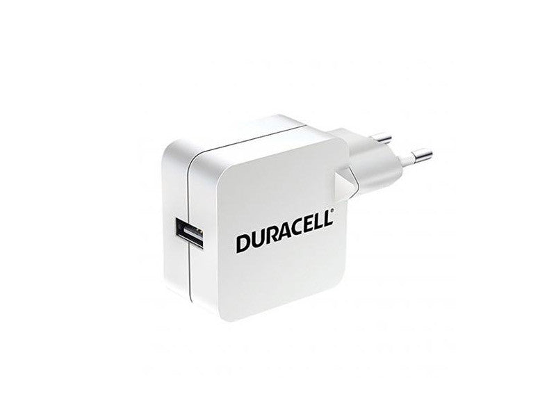Incarcator USB Duracell 2.4A 220V alb