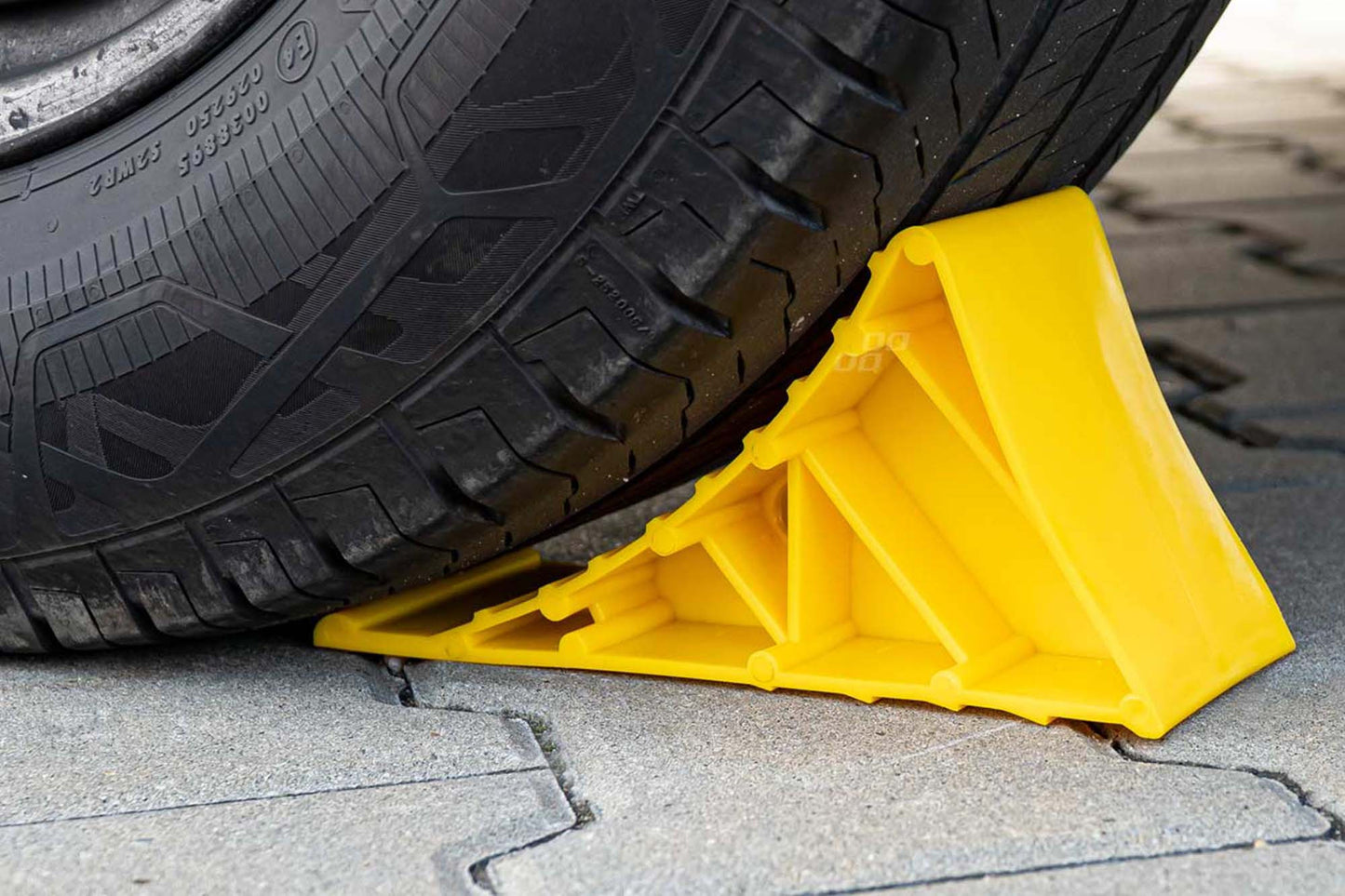 Blocator galben din plastic Amio 220x80x120mm, 1 bucata