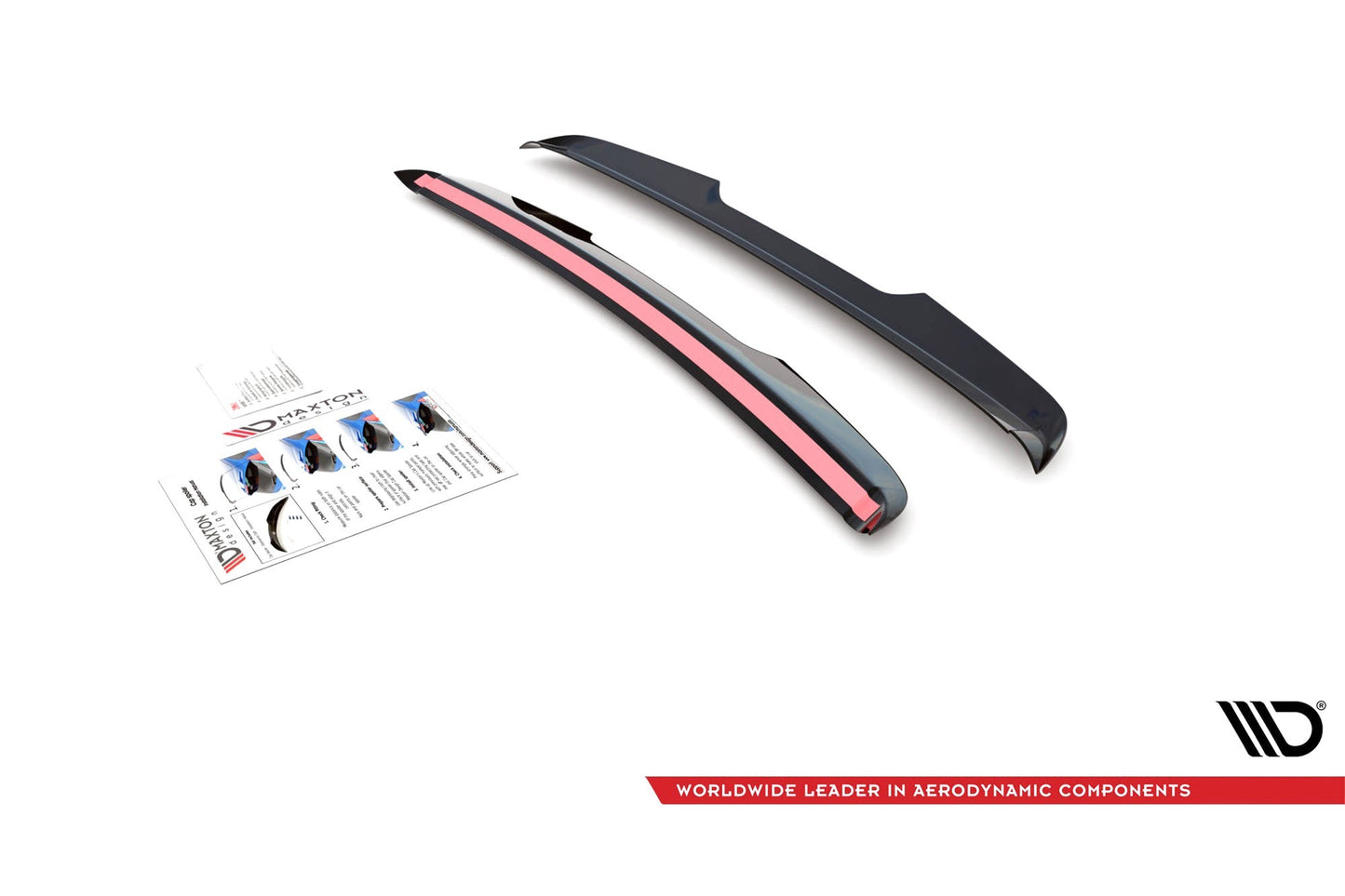 Insert parasolar Maxton Design pentru Toyota Rav4 (dupa 2019), lac negru