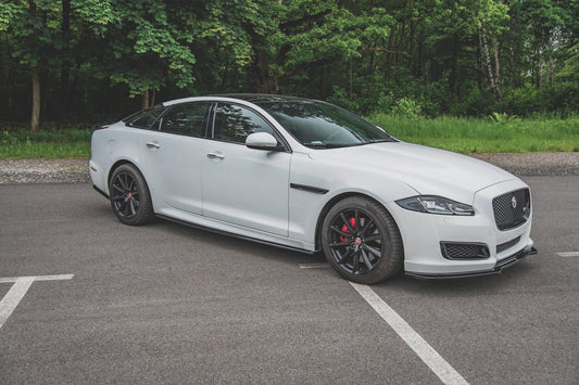 Praguri usi Maxton Design pentru Jaguar XJ X351 (2009-2019), negru mat