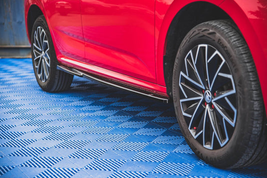 Praguri Maxton Design pentru Skoda Kamiq (dupa 2019), culoare carbon