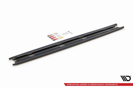 Praguri Maxton Design pentru Skoda Octavia (2016‑2020), negru mat