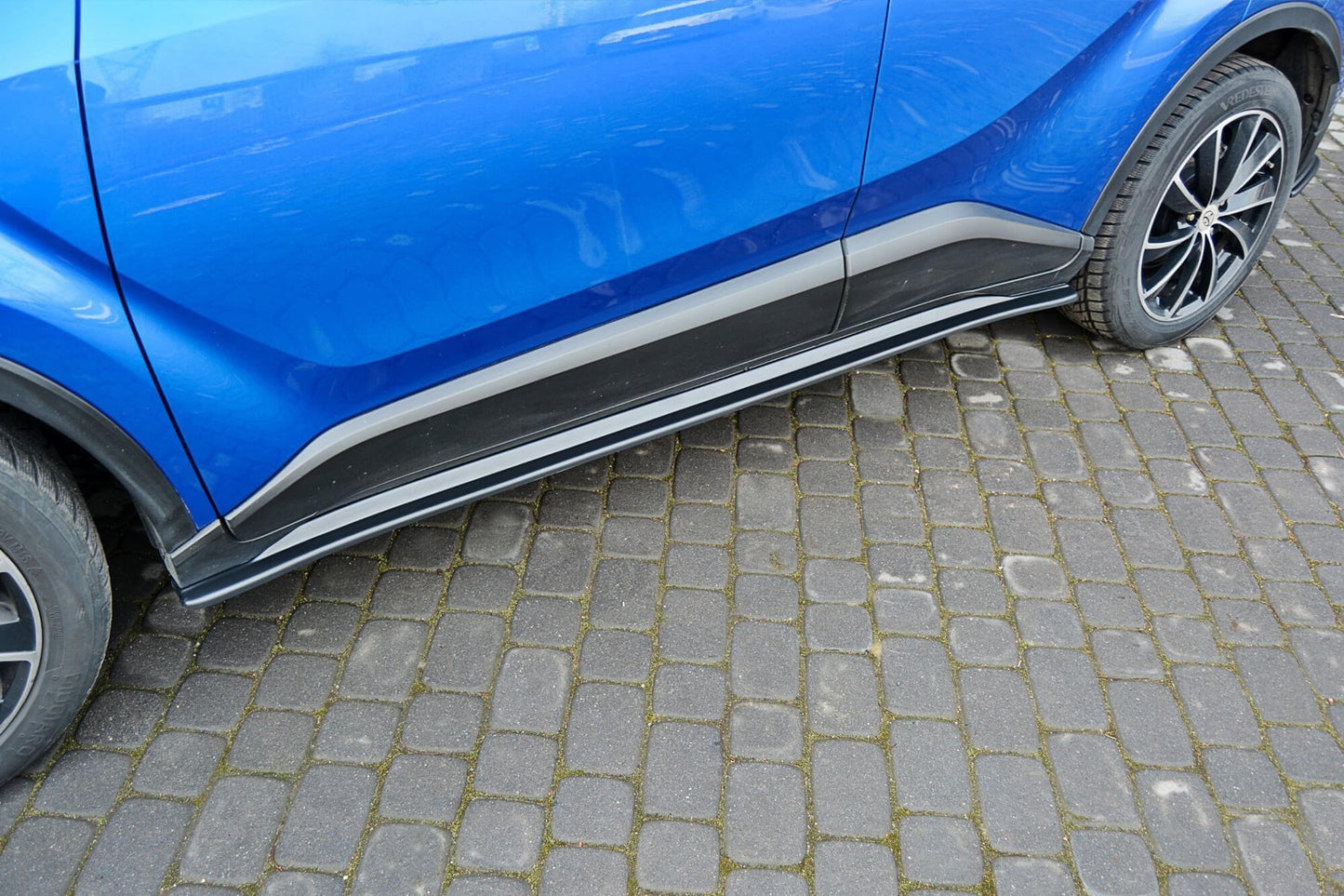 Praguri uși Maxton Design pentru Toyota C-HR (2016-), negru mat