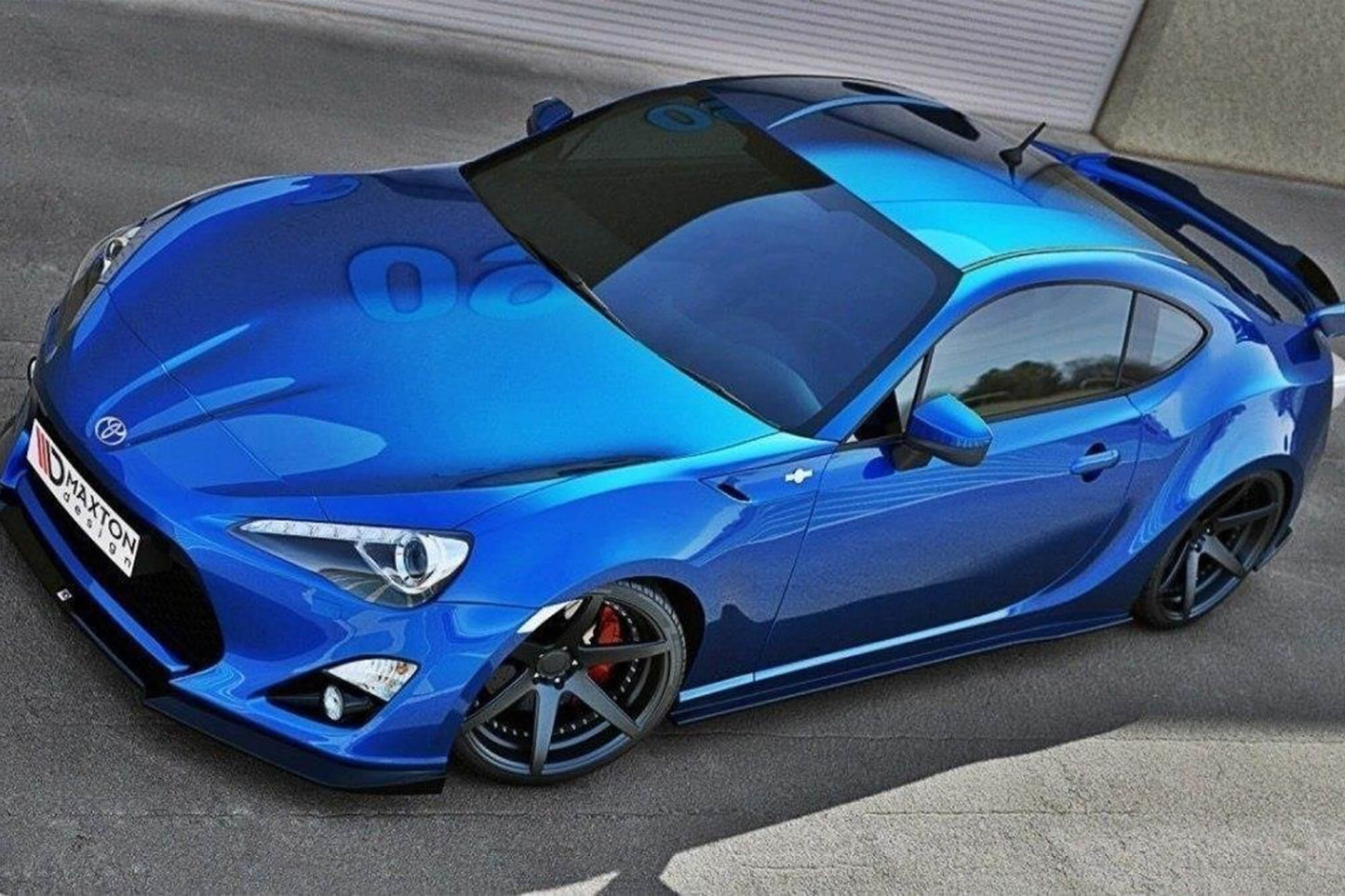 Maxton Design Praguri pentru Toyota GT86 (2012-2016), negru lucios