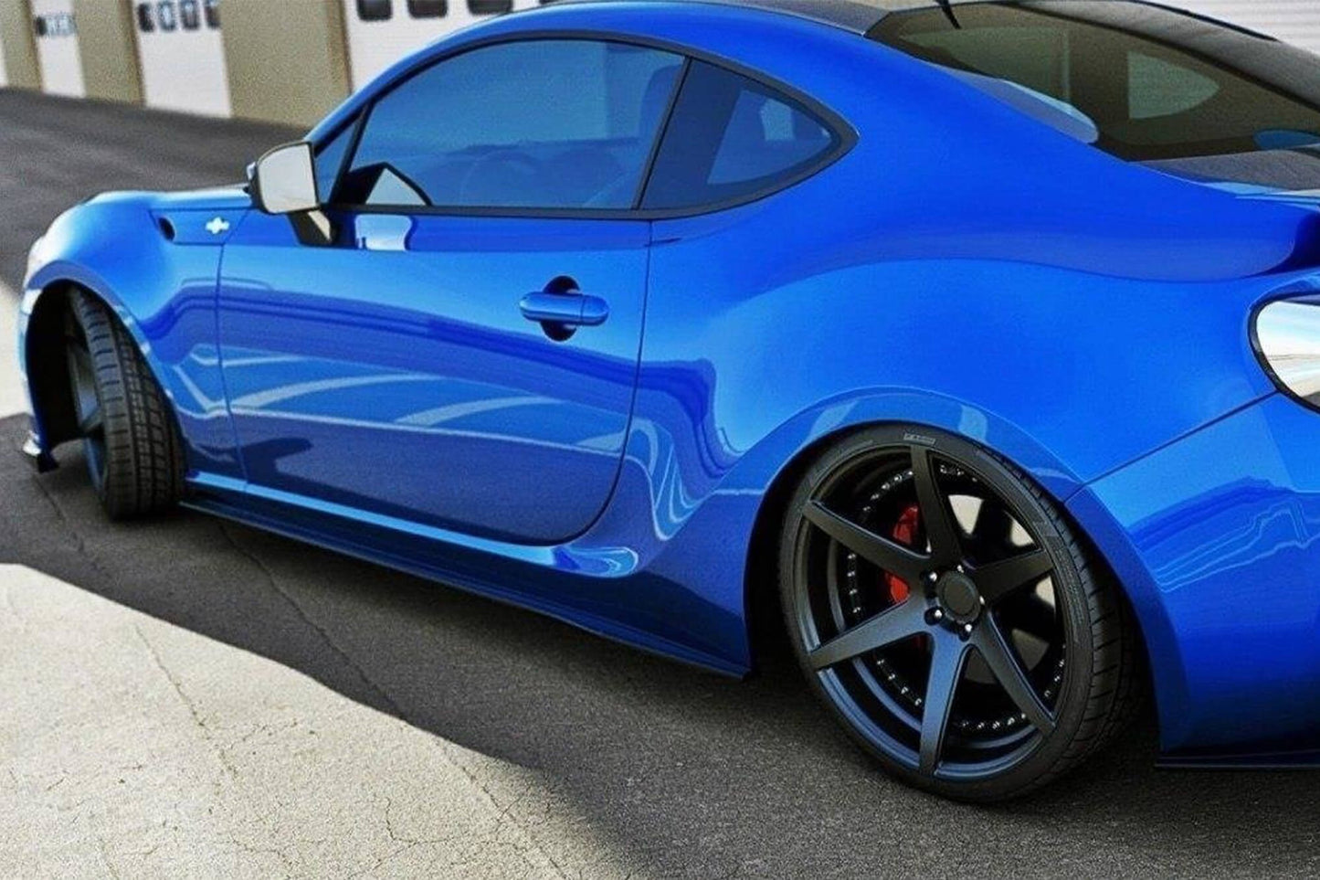 Praguri Maxton Design pentru Toyota GT86 (2012-2016), negru mat