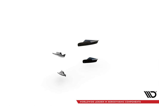 Accesorii bara fata GR Maxton Design pentru Toyota Yaris (2020+), negru lac