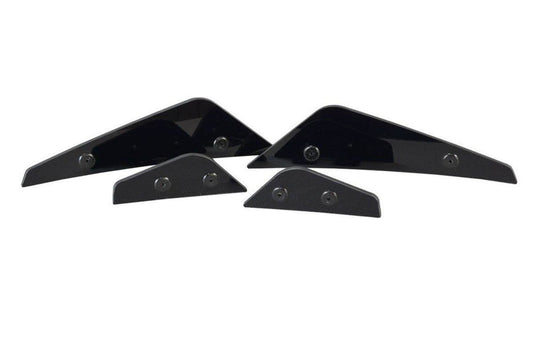 Maxton Design extensii laterale fata ST pentru Ford Fiesta (dupa 2017), mat negru