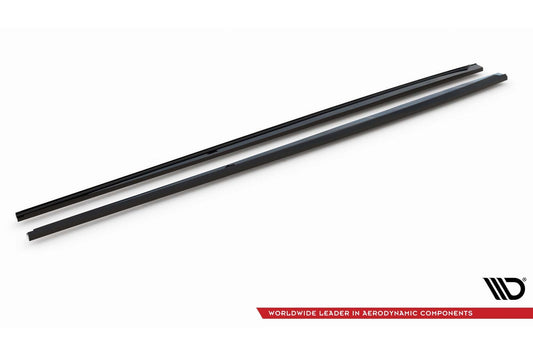 Praguri usi Maxton Design pentru Jaguar XE R-Sport X760 (dupa 2015), negru lacuit