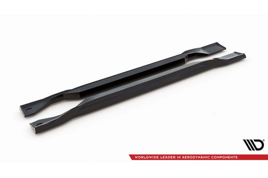 Praguri usi Maxton Design pentru Jeep Compass Limited (dupa 2021), negru lacuit