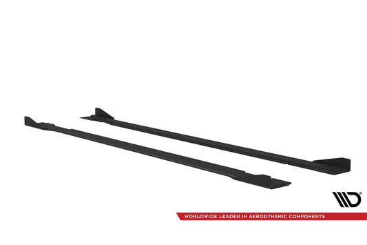 Maxton Design praguri pentru Kia Stinger GT/GT-Line (2017-2023), negru mat