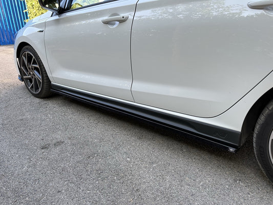 Praguri portiere Motordrome Design pentru Hyundai i30 N, N-Line hatchback, Fastback (2020-)