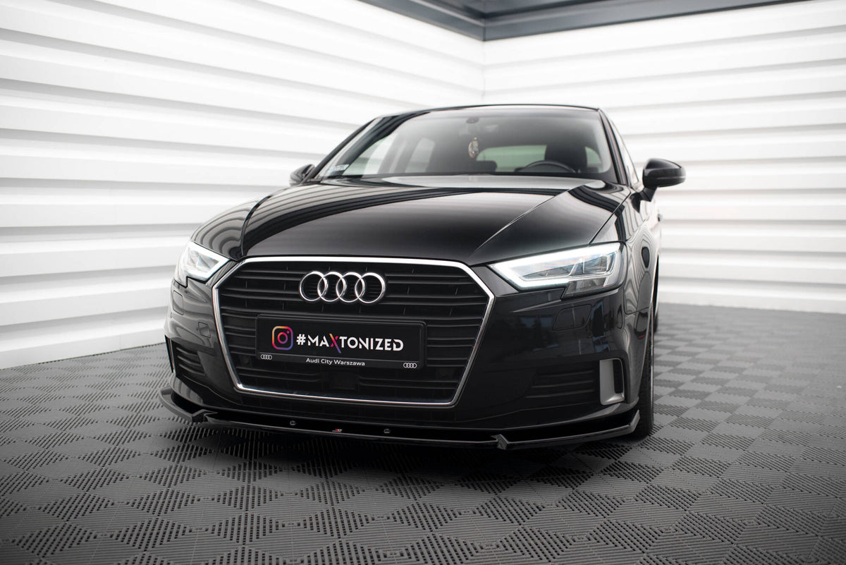 Splitter fata V.1 compatibil cu Audi A3 Sportback 8V Facelift (2016-2020)
