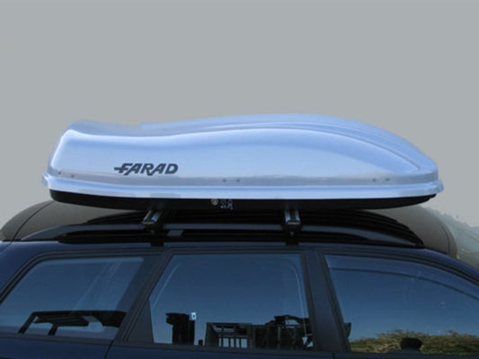 Cutie Portbagaj Auto, Farad - model Marlin F3 480L - Alb, 190x80x40cm