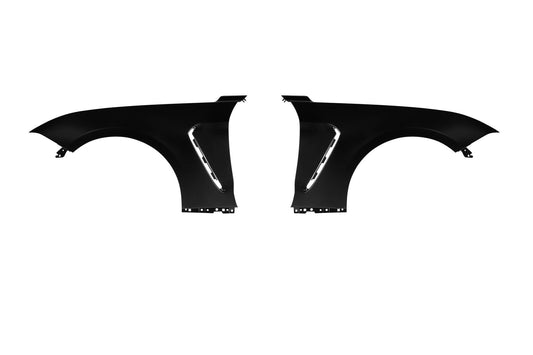 Set aripi frontale din otel tip GT350 compatibile cu Ford Mustang (2018-2020)