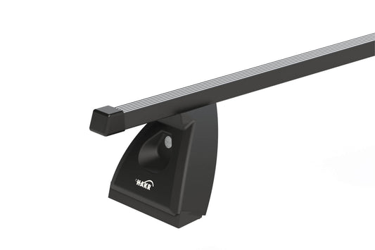 Set bare de otel Hakr cu prinderi pentru Skoda Fabia hatchback 2007-2014 fara sine din fabrica, negre