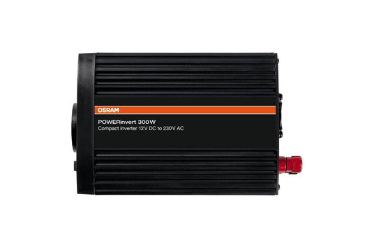 Invertor monofazat Osram POWERinvert 300 12V DC la 230V AC, 300W, 2.1A USB, cu o priza