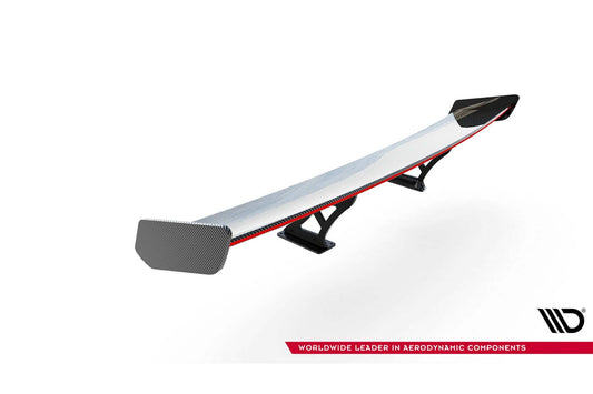 Spoiler din fibra de carbon Maxton Design pentru aripa portbagaj cu lumina de frana LED pentru Toyota GR86 (dupa 2021)