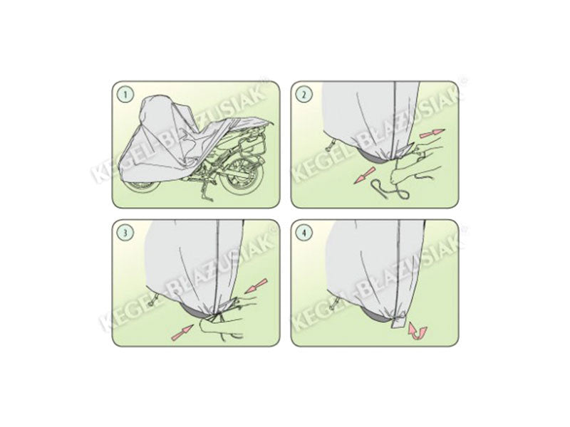 Husa Moto Kegel - Basic, Marimea XL