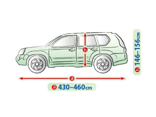 Husa Kegel Mobile Series, dimensiunea L, gri, pentru SUV