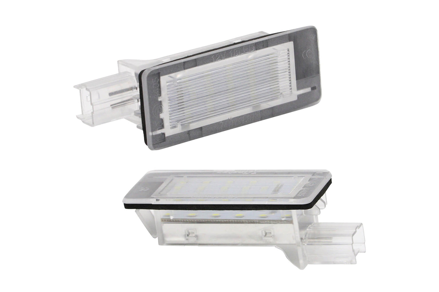 Kit lumini LED numar inmatriculare pentru Renault Espace, Scenic, Laguna, Dacia Duster, Lodgy, Logan MCV, stanga si dreapta