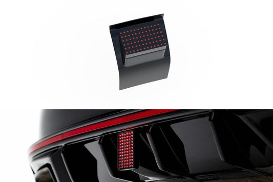 LED Stop light for mounting in Maxton Design diffuser for Skoda Octavia RS (from 2020), gloss black
