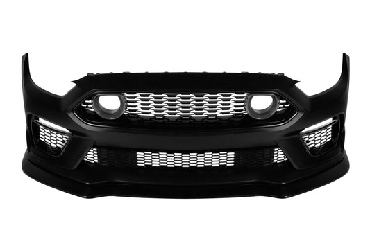 Bara fata Mach 1 cu lumini LED in grila, compatibila cu Ford Mustang (2015-2017)
