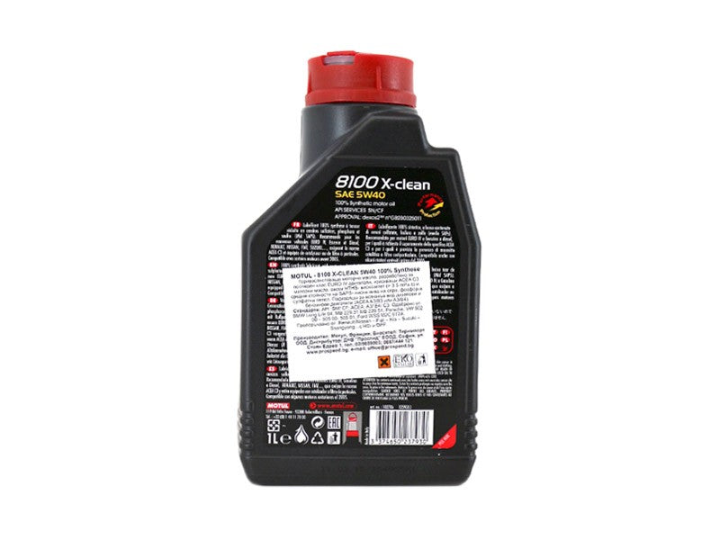 Ulei motor MOTUL 8100 X-CLEAN 5W40 1L