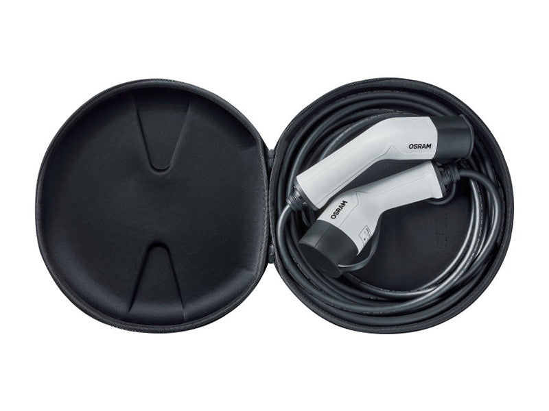 Cablu Osram pentru incarcare vehicule electrice cu 7 pini, tip 2 la tip 2, 240V, 32A, 7.2KW.