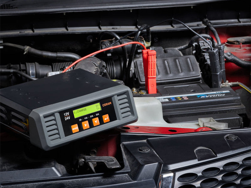 Statie de incarcare Osram BATTERYcharge Pro 30A, pana la 300Ah.