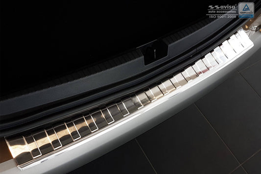 Protectie bara spate Avisa pentru Dacia Duster (2017-2021, dupa 2021), crom