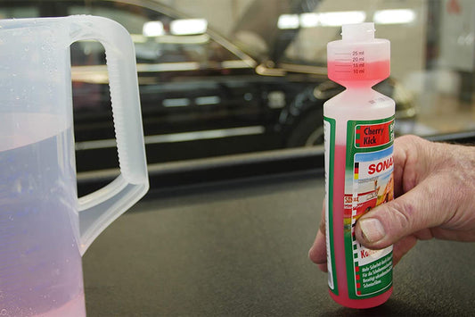 Lichid parbriz vara Sonax Clear View 250 ml cu parfum de cirese