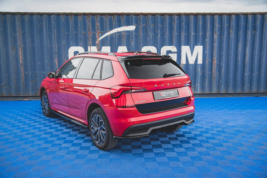 Eleron portbagaj Maxton Design pentru Skoda Kamiq (dupa 2019), culoare carbon