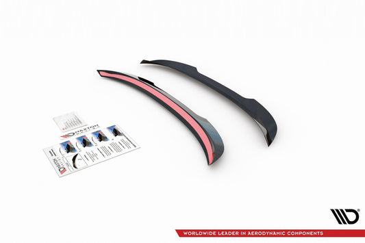 Maxton Design spoiler portbagaj pentru Skoda Octavia break (după 2019), negru lucios