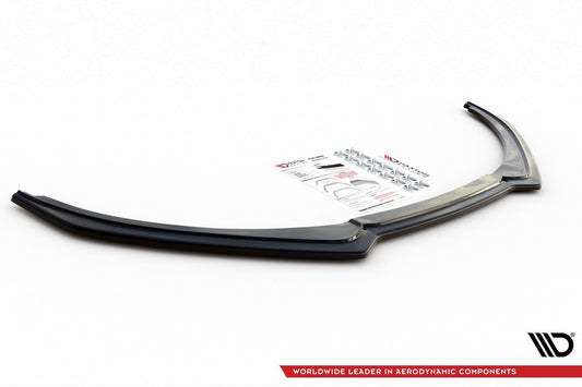 Spoiler bara fata Maxton Design pentru Jaguar XJ X351 (2015-2019), negru lacuit