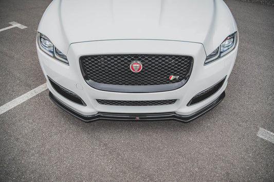 Spoiler bara fata Maxton Design pentru Jaguar XJ X351 (2015-2019), culoare carbon