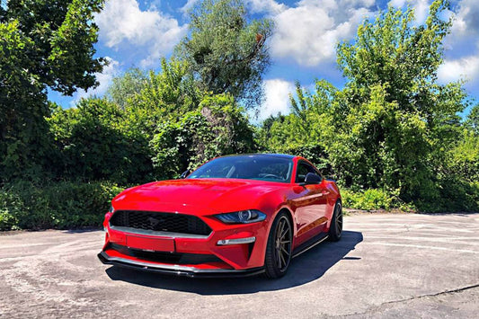 Maxton Design spoiler pentru bara fata standard Ford Mustang (2018-), culoare carbon