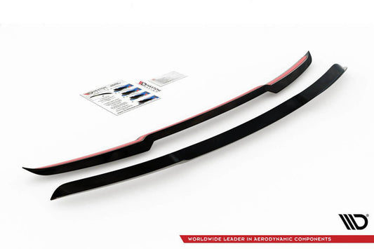 Maxton Design spoiler tip GT pentru portbagaj Ford Mustang dupa 2017, negru mat