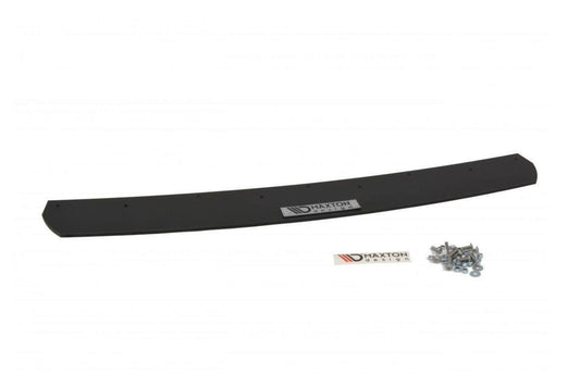 Splitter Maxton Design tip Racing, versiunea 3, pentru bara fata ST a Ford Focus (2015-2018), negru mat