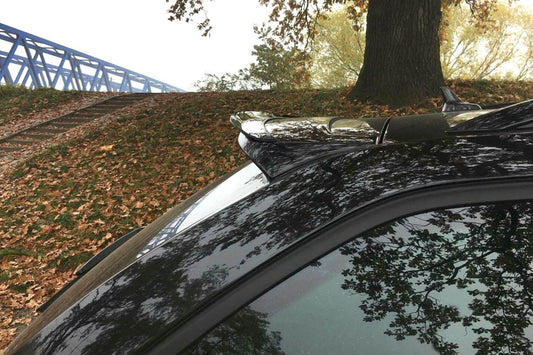 Spoiler Maxton Design RS type for Skoda Octavia station wagon (2013-2019) tailgate, gloss black